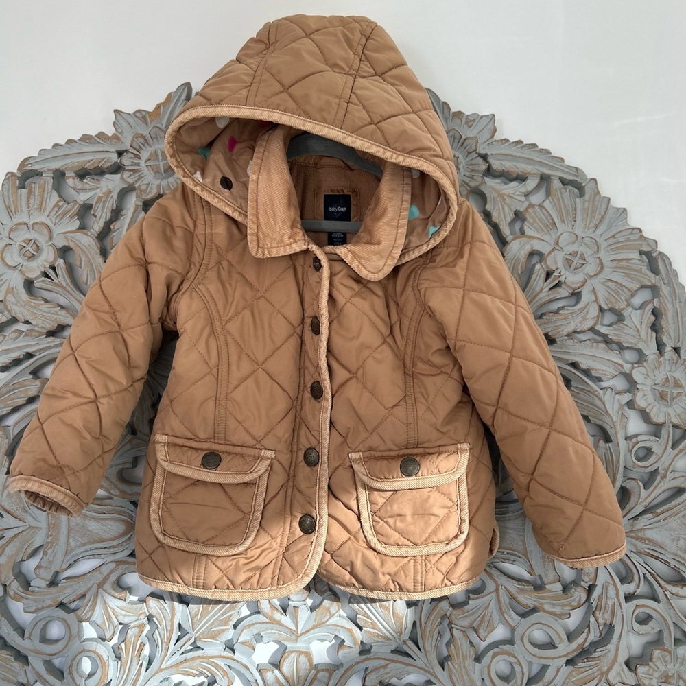 Baby Gab Quilted jacket 4T